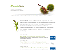 Tablet Screenshot of gardunha-verde.org